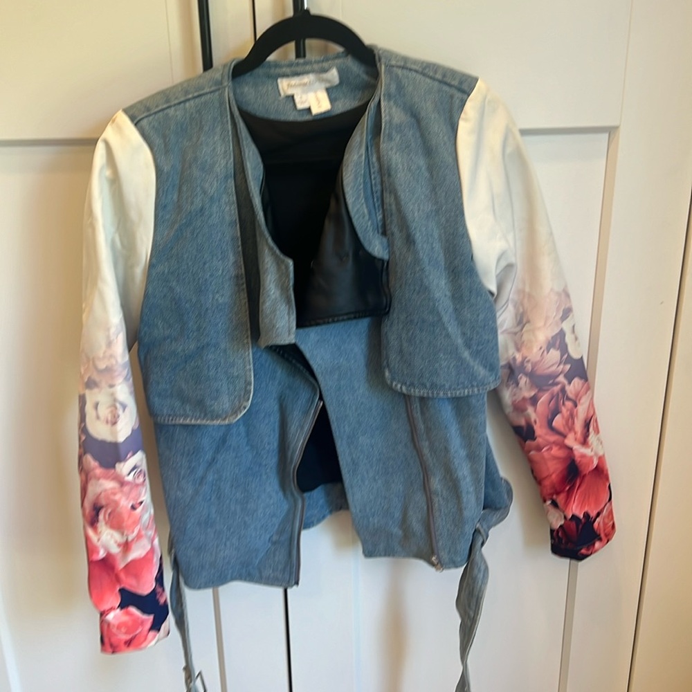 finders keepers AU brand XS denim jacket
